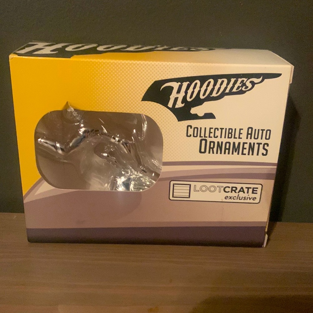 LootCrate hoodies auto ornament, flash